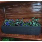 Jardineira Viena Para Plantas 100x20cm Floreira Polietileno -