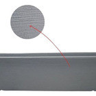 Jardineira Viena Para Plantas 100x20cm Polietileno Cinza