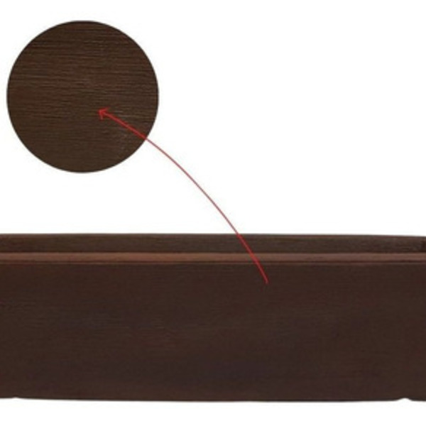 Jardineira Viena Para Plantas 100x35cm Floreira Polietileno -