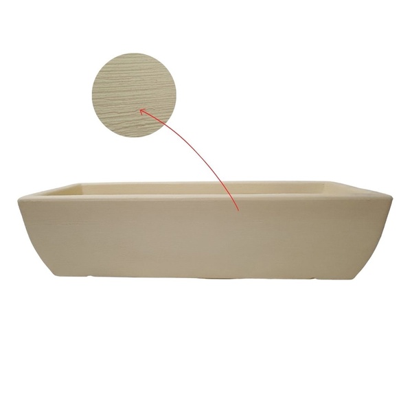 Jardineira Viena Para Plantas 80x17cm Floreira Polietileno -