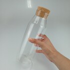 Jarra Água Suco Home&co Com Rolha De Cortiça Borossilicato 1,