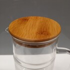 Jarra Água Suco Home&co Com Tampa Bambu Borossilicato 1,2l 21