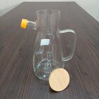 Jarra Água Suco Home&co Com Tampa Bambu Borossilicato 1l 24x9