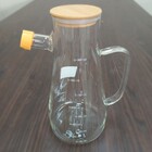 Jarra Água Suco Home&co Com Tampa Bambu Borossilicato 1l 24x9