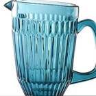 Jarra Bretagne Em Vidro 1 6l Cor Azul