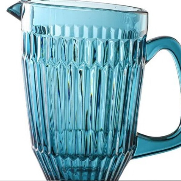 Jarra Bretagne Em Vidro 1 6l Cor Azul