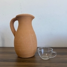 Jarra De Barro Cerâmica Artigo De Decoração Dec159