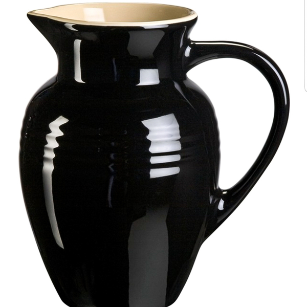 Jarra De Cerâmica 600ml - Oficial Le Creuset - Black Onix