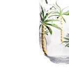 Jarra De Cristal Lyor Palm - Hand Painting (1 3 Litros)