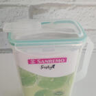 Jarra De Plástico Para  Água Suco 1,5l Com Tampa Hermética Co