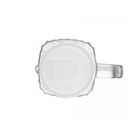 Jarra De Porta Geladeira Com Tampa Em Vidro Lyor 1 Litro