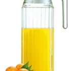 Jarra De Suco Agua Vidro Grosso Frigo C/tampa 1 Litro-lehavi