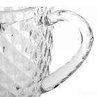 Jarra De Vidro 1,1 Litros Transparente Diamond Empire Haus