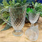 Jarra De Vidro 1,1 Litros Transparente Diamond Empire Haus