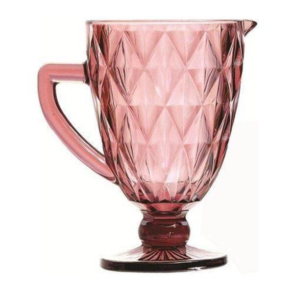 Jarra De Vidro 1 Litro Lilás Diamante 448 Class