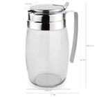 Jarra De Vidro 2l Com Tampa E Alça Aço Inox Jarro Transparent