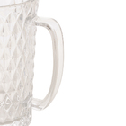 Jarra De Vidro Bico De Abacaxi Transparente 1 Litro