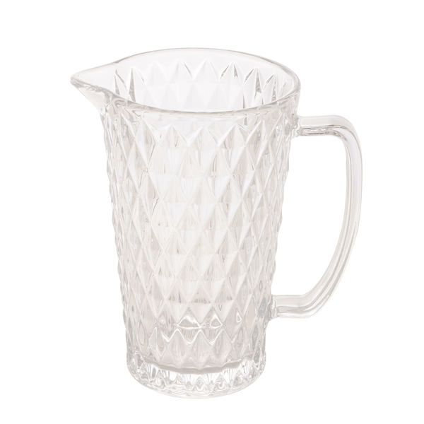 Jarra De Vidro Bico De Abacaxi Transparente 1 Litro