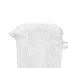 Jarra De Vidro Bon Gourmet Leaves 1 3 Litros Incolor