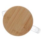 Jarra De Vidro Borossilicato Com Tampa Em Bambu 1,1l - Wolff