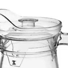 Jarra De Vidro C/ Tampa Suco Água 1.5 Litros