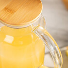 Jarra De Vidro Com Tampa De Bambu 2 L - Oikos