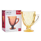 Jarra De Vidro Diamante 1,2l Colors Amarelo
