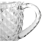 Jarra De Vidro Diamond Água Suco Vinho Chá 1,2 Litros