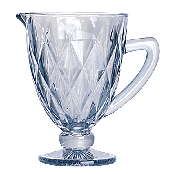 Jarra De Vidro Diamond Azul Metalizado 1,1l
