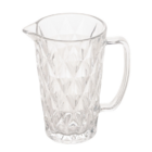 Jarra De Vidro Diamond Transparente 1l