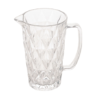 Jarra De Vidro Diamond Transparente 1l