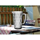 Jarra De Vidro Diamond Transparente 1l