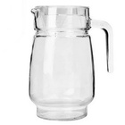 Jarra De Vidro Lisa Com Tampa 1,8l Litros + Colher Bailarina