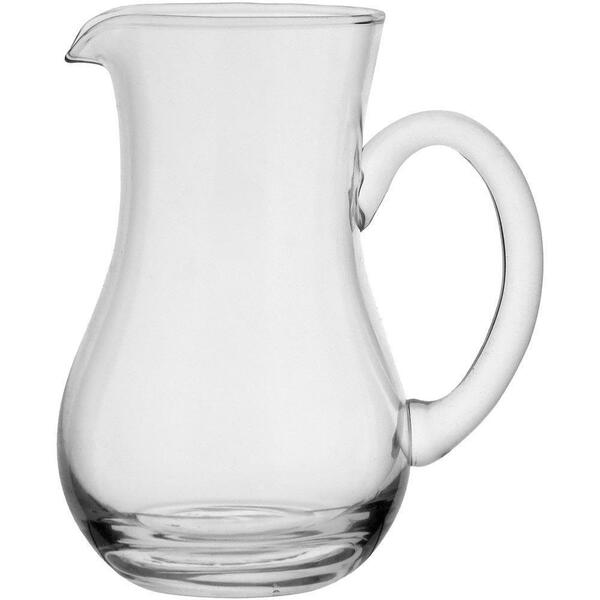 Jarra De Vidro Para Suco Agua Alça De Vidro 15x13cm 500ml