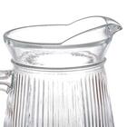 Jarra De Vidro Transparente Risk Graffiato 1,2 Litros - Hausk