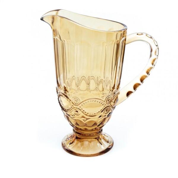 Jarra De Vidro Verre Ambar Para Água E Sucos 1,2 Lts - Mimo