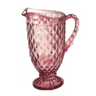 Jarra De Vidro Vitral Verre Rosa Quartzo Mimo Style Tc19090 6