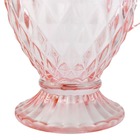 Jarra De Vidro Vitral Verre Rosa Quartzo Mimo Style Tc19090 6