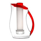 Jarra Em Acrílico Com Recipiente Térmico Vermelha 2 8 Litros