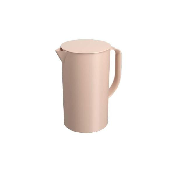 Jarra Em Plástico Com Tampa Coza Casual 2 Litros Rosa Blush