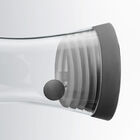 Jarra Em Vidro 1 Litro Com Tampa Preta Basic Wmf