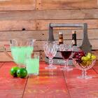 Jarra Em Vidro Lyor Diamond 1 Litro Transparente