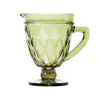 Jarra Em Vidro Lyor Diamond 1 Litro Verde