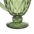 Jarra Em Vidro Lyor Diamond 1 Litro Verde