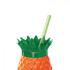 Jarra Formato De Abacaxi 1,5 Litros + 4 Copos Abacaxi Com Can