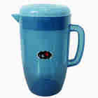 Jarra Graduada De Plástico Com Tampa 4 Litros Azul Up House