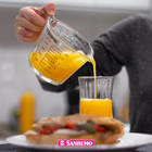 Jarra Medidor Vidro Graduada Copo Receitas Contador Com Bico