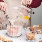 Jarra Medidora De Vidro 500ml Lyor Alça Com Marcação Para Rec