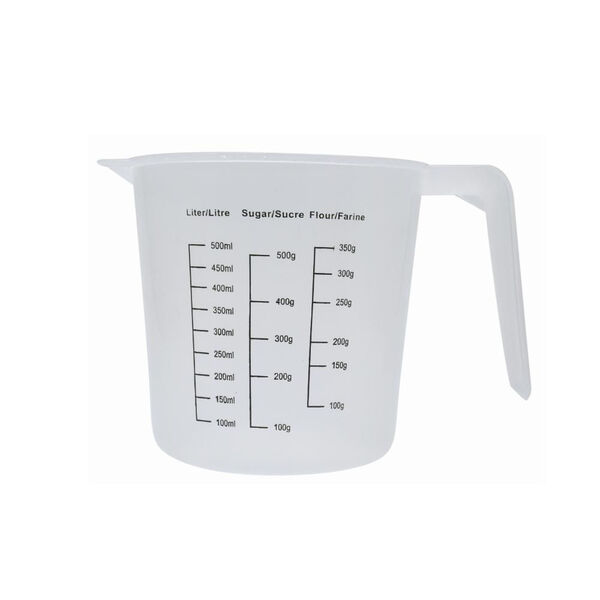 Jarra Medidora Em Plástico Fackelmann Elemental 500ml