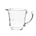 Jarra Medidora Graduada com Alça Vidro 500ml Class Home